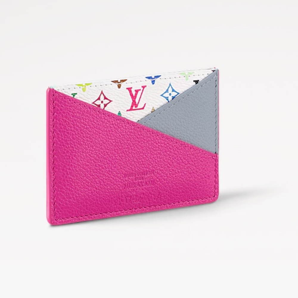 LuxeFindsResale.com LV x TM Criss-Cross Card Holder